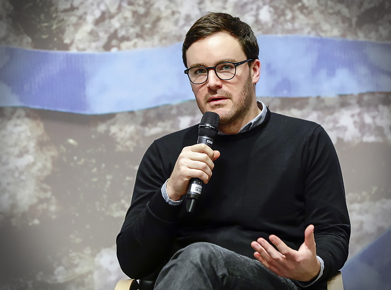 Podiumsdiskussion zu Netzwerken der Neuen Rechten, Dezember 2018, Friedrich-Ebert-Stiftung, Berlin. Foto: Reiner Zensen